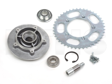 RESO Set Kettenrad + Mitnehmer (Hinten) 43 Zähne * RESO Set Kettenrad + Mitnehmer (Hinten) 43 Zähne *