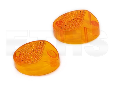 Blinkerkappe Orange (Vorne + Hinten Oval) Simson & ES Blinkerkappe Orange (Vorne + Hinten Oval) Simson & ES