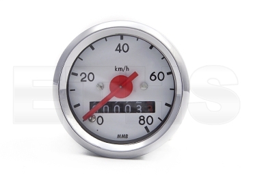 Tacho 80km/h (D=48mm) Simson S50