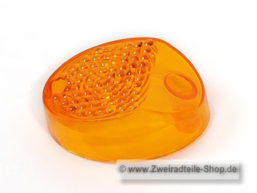 Blinker Kappe Orange (Hinten Oval) Simson & MZ *