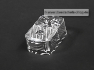 R&uuml;cklicht Kappe Wei&szlig; (Eckig) KR51 *
