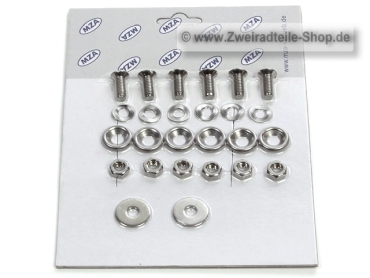 Befestigungs Set (EDELSTAHL) f&uuml;r Trittbrett Schwalbe