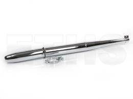 Auspuff kpl. verchromt (Spitzet&uuml;te) Simson KR51/1 SR4-2/3/4