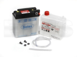 Batterie 6V 11Ah + (S&auml;ure) Simson S50 S51 SR50 MZ