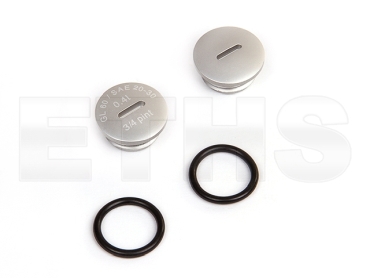 2 Verschlußschraube ALU (Silber) Simson S51 SR50 KR51/2