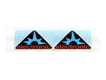 2x S50 (Electronic Dreieck) Aufkleber für Seitendeckel 2x S50 (Electronic Dreieck) Aufkleber für Seitendeckel