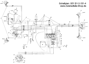 Schaltplan S51 B1-3 B1-4