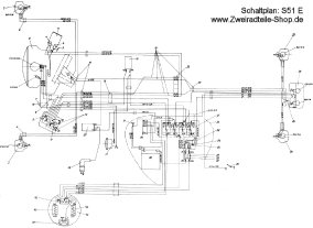 Schaltplan S51 Enduro