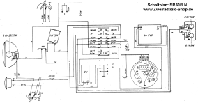 Schaltplan SR50/1 N 6V