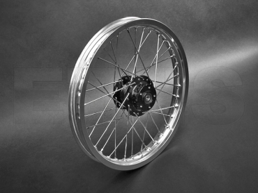 Speichenrad kpl. 16-Zoll (Nabe Schwarz) Scheibenbremse Simson * Speichenrad kpl. 16-Zoll (Nabe Schwarz) Scheibenbremse Simson *