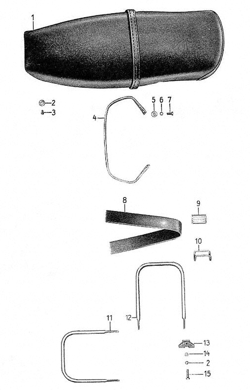 Sitzbank Gepäckträger