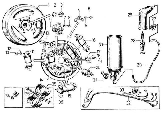 Zündung Unterbrecher