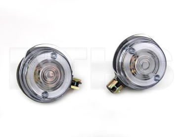 2 Blinker Vorn Wei (Rund) 8580.23 Simson TS ETZ