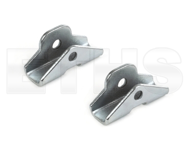 2x Widerlager f. Gepäckträger (glanzverzinkt) Simson S50 S51 S70