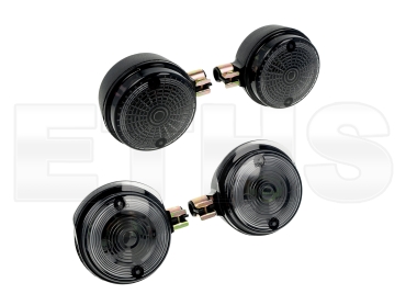 4x Blinker Grau (Rund) Simson & TS ETZ
