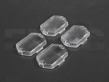 Blinkerkappen Wei&szlig; (Eckig) S51 S53 S70 S83 SR50