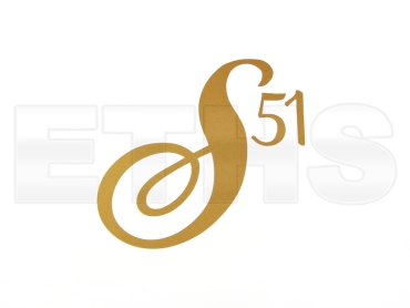 Aufkleber Seitendeckel (Gold) S51 Aufkleber Seitendeckel (Gold) S51