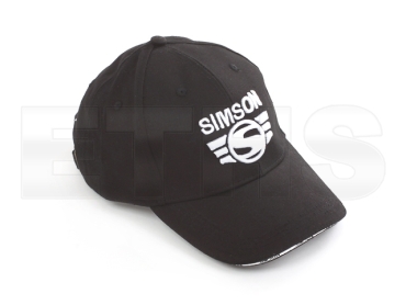 Basecap (Schwarz) mit 3D-SIMSON-Logo