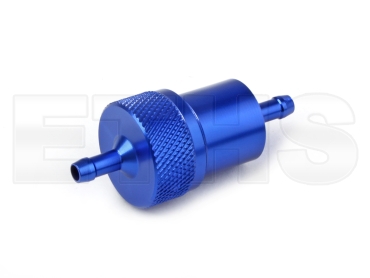Benzinfilter ALU CNC (Blau) 6mm Leitungsfilter