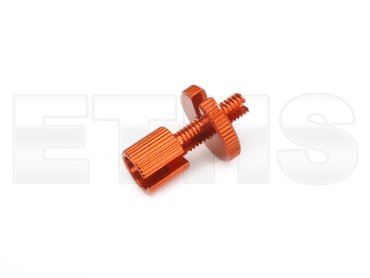 Stellschraube ALU - Orange eloxiert - (M6x22mm) für Bowdenzug
