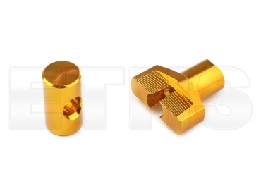 Einstellmutter f. Bremsstange (Gold eloxiert) Simson S50 S51 S70 SR50 KR51/2