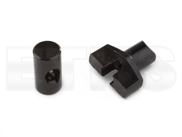 Einstellmutter f. Bremsstange (Schwarz eloxiert) Simson S50 S51 S70 SR50 KR51/2