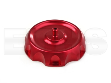 Tankdeckel E40 mit Entl&uuml;ftung ALU CNC V5 (Rot) f&uuml;r Simson