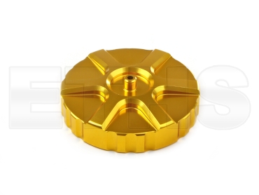 Tankdeckel E40 mit Entlüftung ALU CNC V6 (Gold) für Simson Tankdeckel E40 mit Entlüftung ALU CNC V6 (Gold) für Simson