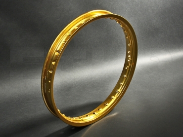 Felge 1,50 x 16 (Alu Gold eloxiert) S50 S51 S53 S70 KR51 SR4- Felge 1,50 x 16 (Alu Gold eloxiert) S50 S51 S53 S70 KR51 SR4-