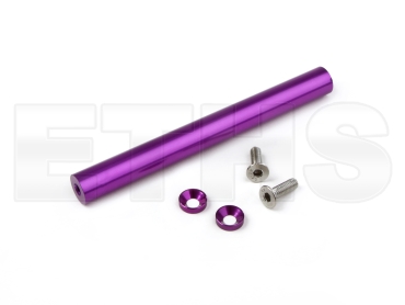 Aufbockgriff Gep&auml;cktr&auml;ger CNC (Violett) f&uuml;r Simson S50 S51 S70