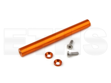 Aufbockgriff Gep&auml;cktr&auml;ger CNC (Orange) f&uuml;r Simson S50 S51 S70