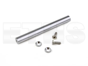 Aufbockgriff Gep&auml;cktr&auml;ger CNC (Silber) f&uuml;r Simson S50 S51 S70