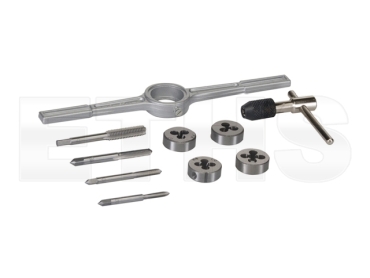 Silverline - Gewindeschneidwerkzeuge 10-tlg. Satz