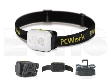 LED-Stirnleuchte Wiederaufladbar 380lm PCW12C