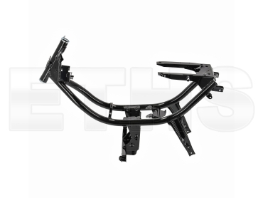 Rahmen o. Typenschild (Schwarz) Schwalbe KR51/2 Rahmen o. Typenschild (Schwarz) Schwalbe KR51/2