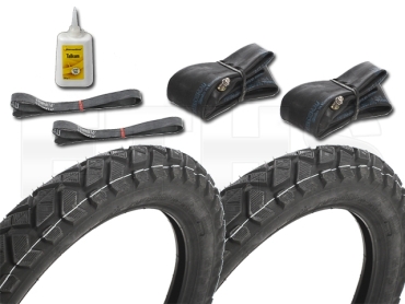 2x Reifen + Schlauch + Felgenband (VEE RUBBER) 2,75 x 16 VRM185 2x Reifen + Schlauch + Felgenband (VEE RUBBER) 2,75 x 16 VRM185