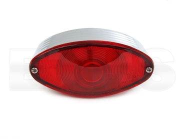 Rücklicht kpl. (Cat-Eye) mit Chromverzierung