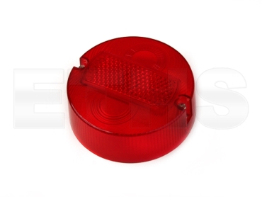 Rücklichtkappe Rot (Rund) 2-Schrauben Simson & TS125/150/250