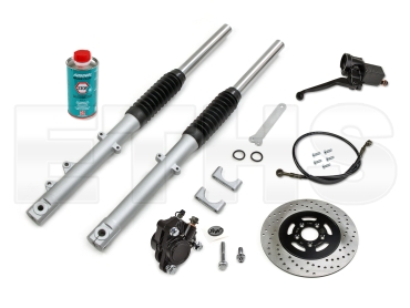 Umbausatz Scheibenbremse für 12 (Silber) Simson SR50 SR80 * Umbausatz Scheibenbremse für 12 (Silber) Simson SR50 SR80 *