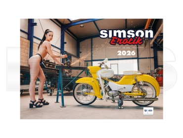 SIMSON - EROTIK - KALENDER 2026 (50cm x 36cm)