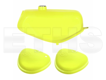 Tank + Seitendeckel (Rapsgelb) Simson S50 S51 S70
