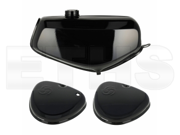 Tank + Seitendeckel (Schwarz) Simson S50 S51 S70 Tank + Seitendeckel (Schwarz) Simson S50 S51 S70