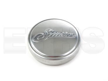 Tankdeckel (ALU) D=40mm Simson Prägung: altem SIMSON-Schriftzug Tankdeckel (ALU) D=40mm Simson Prägung: altem SIMSON-Schriftzug