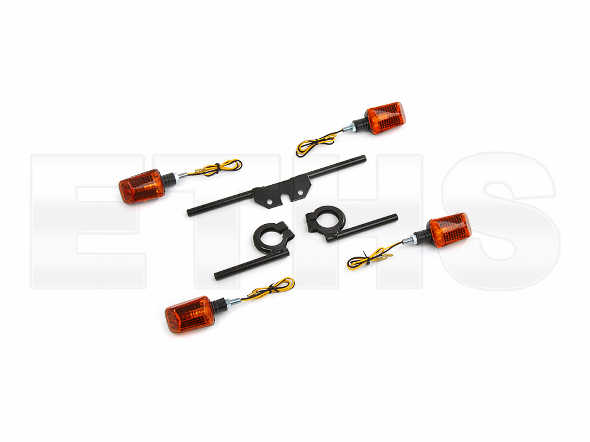 Mini Blinker Set AMBER gelb für Simson S50, S51, Tuning - Sausewind S