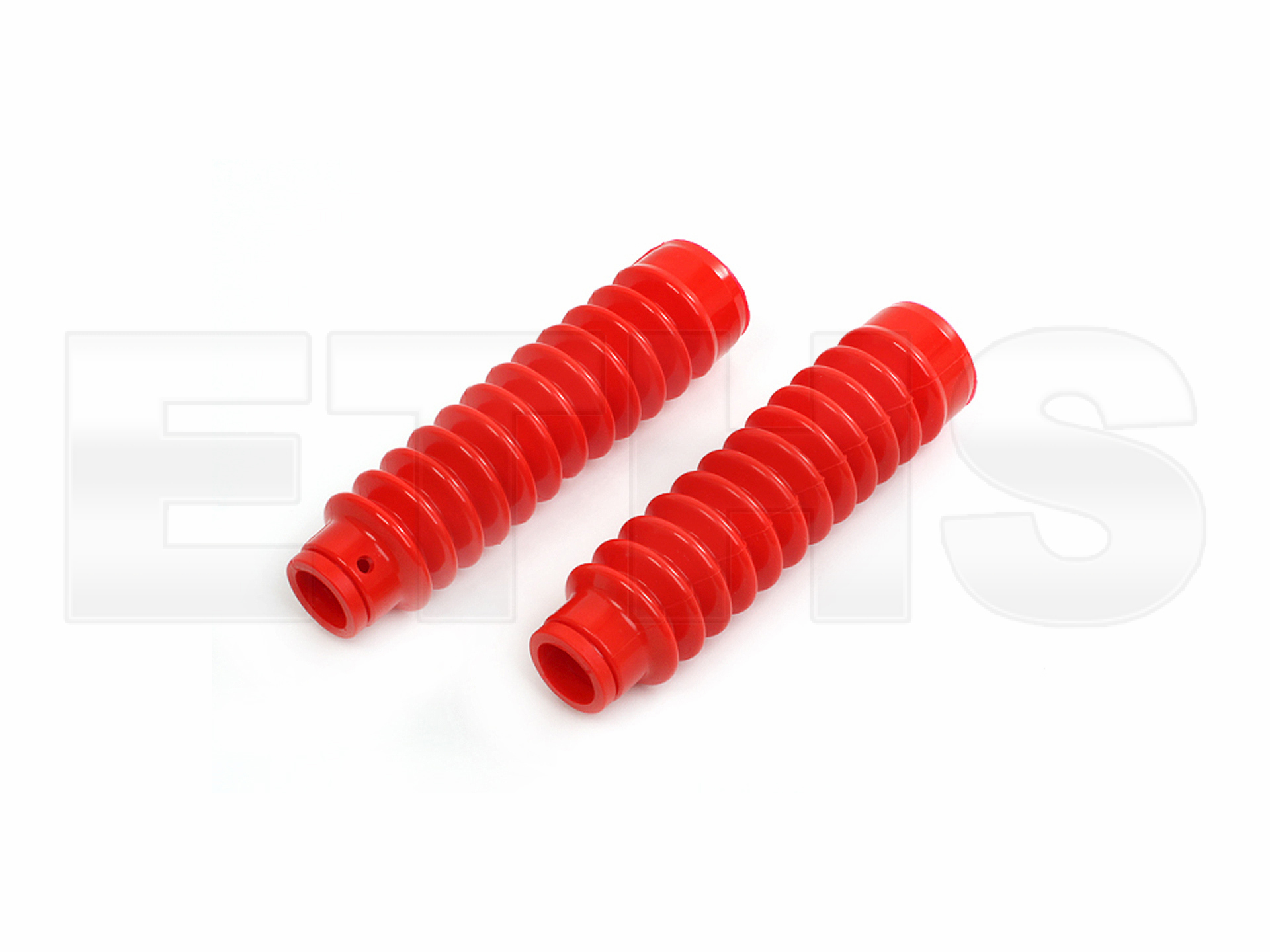2x Faltenbalg Gummi Telegabel Stoßdämpfer für Simson S51 SR50 S70 SR80 Rot