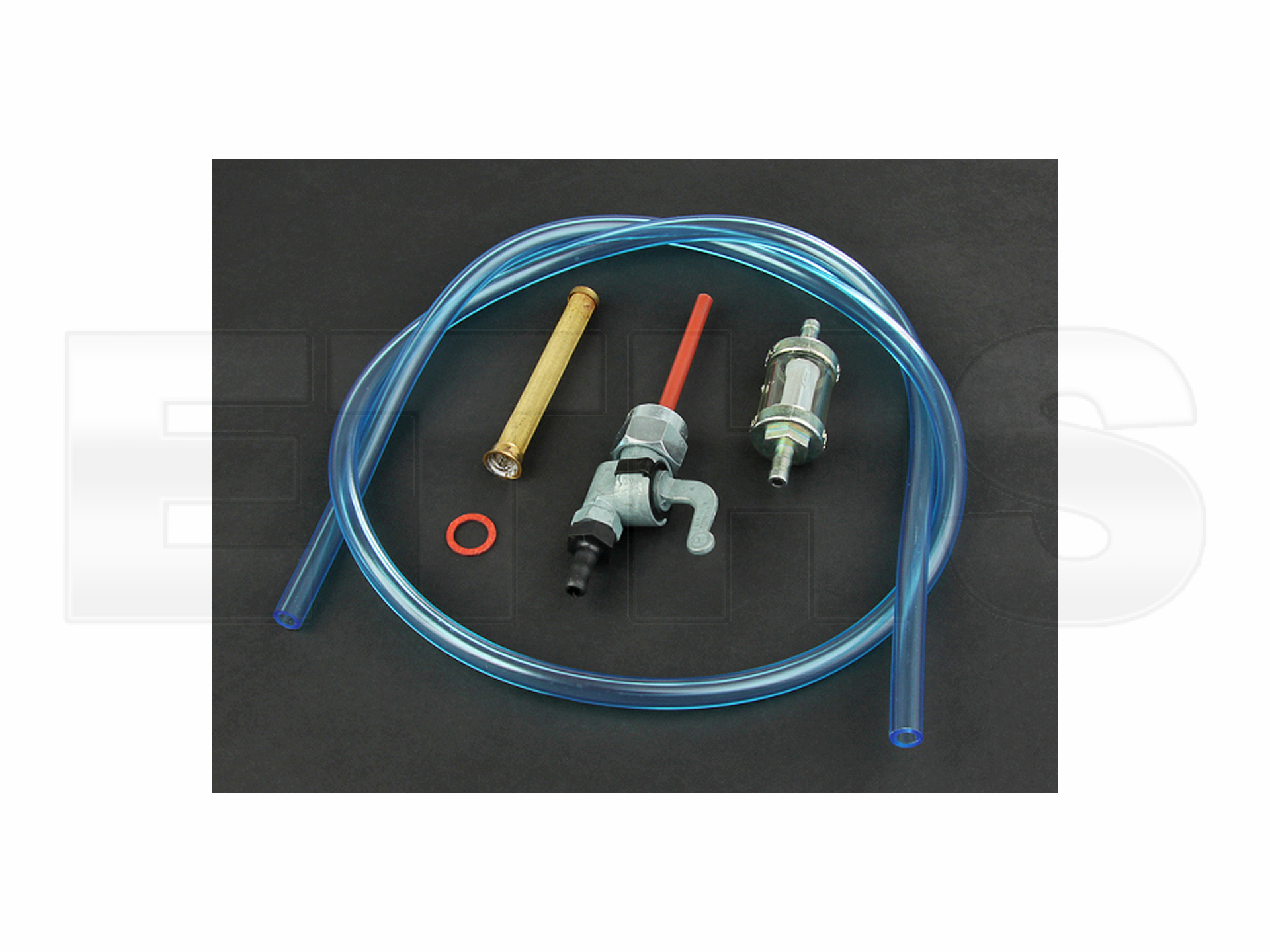 Set Anbauteile Tank für Simson S50 S51 Tankdeckel Benzinhahn Gummis