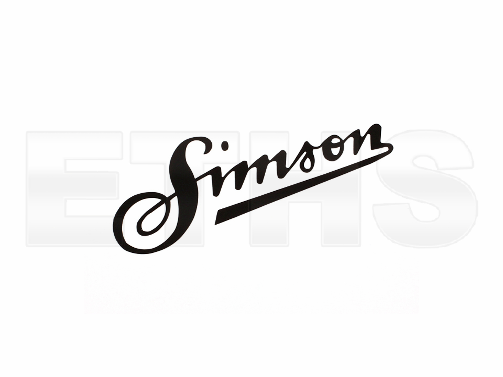 Simson Aufkleber alter Schriftzug S50 S51 S70 Schwalbe Star - .de