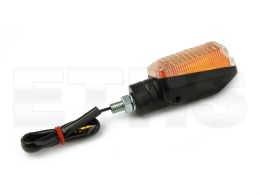 2 Blinker Mini Weiß (Gehäuse Schwarz) S50 S51 S70 SR50 SR80