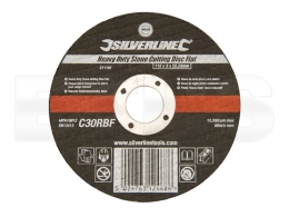 Silverline - Robuste Steintrennscheibe (flach) 115x3x22,23mm