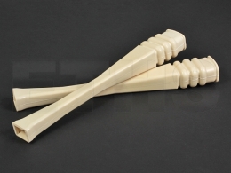 2x Kettenschlauch (Beige) Star Duo 4/1 Schwalbe KR51/1